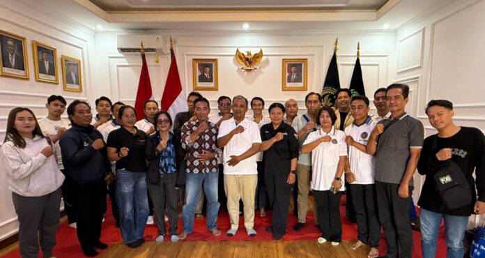 Coffee Morning Lapas Tabanan bersama PWI Tabanan dan awak media