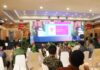 Gubernur Bali Wayan Koster memaparkan strategi pengembangan Kawasan Rendah Emisi dan energi terbarukan dalam Pekan Iklim Bali 2026 di Sanur, Denpasar.
