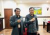 Ketua Bawaslu Tabanan bertemu Sekda Kabupaten Tabanan membahas penguatan kelembagaan dan evaluasi Pemilu 2024.
