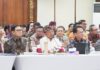 Gubernur Bali Wayan Koster menerima kunjungan Banggar DPR RI di Denpasar