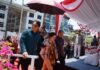 Megawati Minta Penanganan Abrasi Pantai Kuta Terpadu Megawati Soekarnoputri bersama Wayan Koster dan Giri Prasta meninjau abrasi Pantai Kuta di Kabupaten Badung.