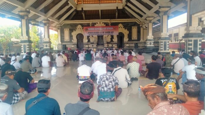 Paruman Agung Desa Adat Beraban membahas pengelolaan DTW Tanah Lot