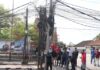 Koordinasi relokasi kabel fiber optik di Jalan Gajah Mada Tabanan