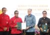 Bupati Tabanan menerima hibah tanah eks barang rampasan KPK seluas 2.000 meter persegi