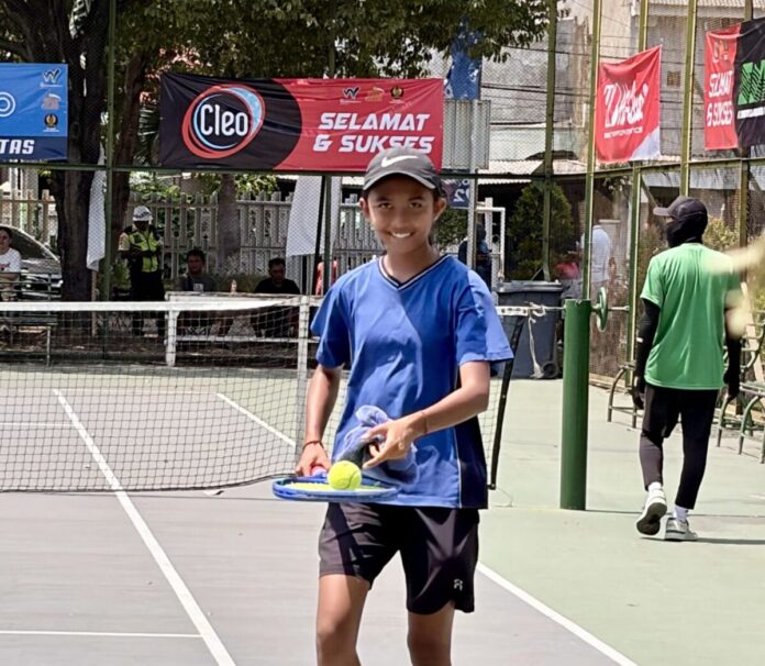 Petenis muda kelahiran Tabanan Putu Dyvania Teriana melaju ke final KU-14 International Widjojo Soejono