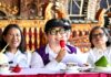 Rai Wahyuni Sanjaya saat melakukan penilaian Lomba Posyandu 6 SPM di Desa Gadungan dan Desa Denbatas, Kabupaten Tabanan.