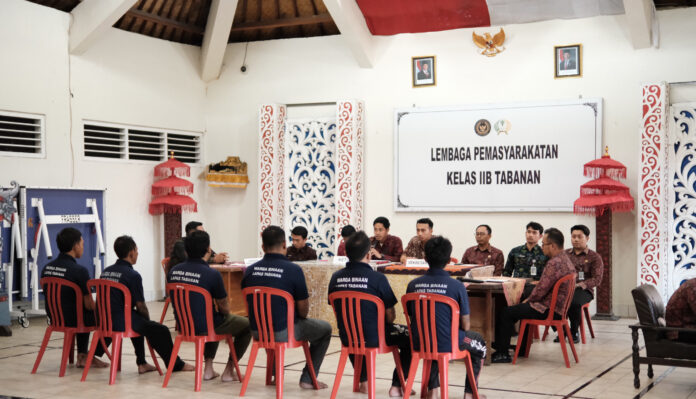Sidang TPP Lapas Tabanan membahas usulan hak integrasi enam Warga Binaan