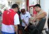 Koster Pantau Depo Pertamina, 16 Juta Liter Pertalite Tiba Jumat Gubernur Bali Wayan Koster memantau distribusi BBM di Depo Pertamina Pesanggaran, Denpasar Selatan, untuk mengatasi antrean SPBU di Bali.